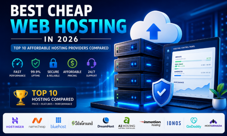 Best Cheap Web Hosting in 2026: Top 10 Affordable Hosting Providers Compared